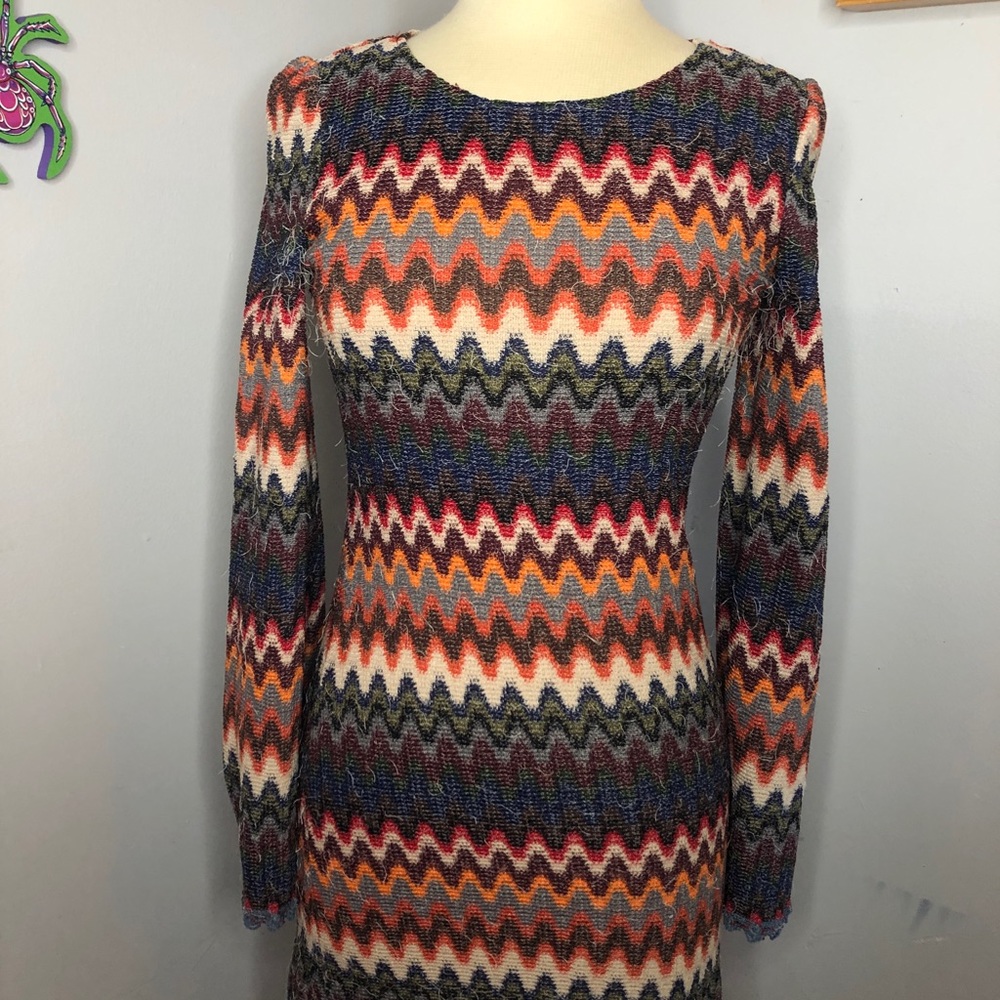 Basically Me Sweater Dress - Size Medium (Fits more small) Fuzzy Warm Mini Dress